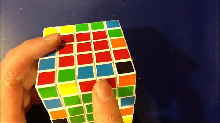 Solving 5x5 part 3, edge pairing, as well as additional help with centers