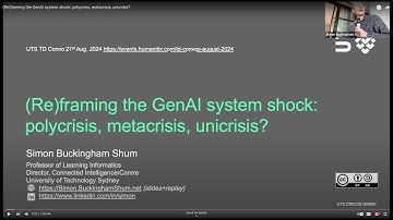 (Re)framing the GenAI system shock: polycrisis, metacrisis, unicrisis?