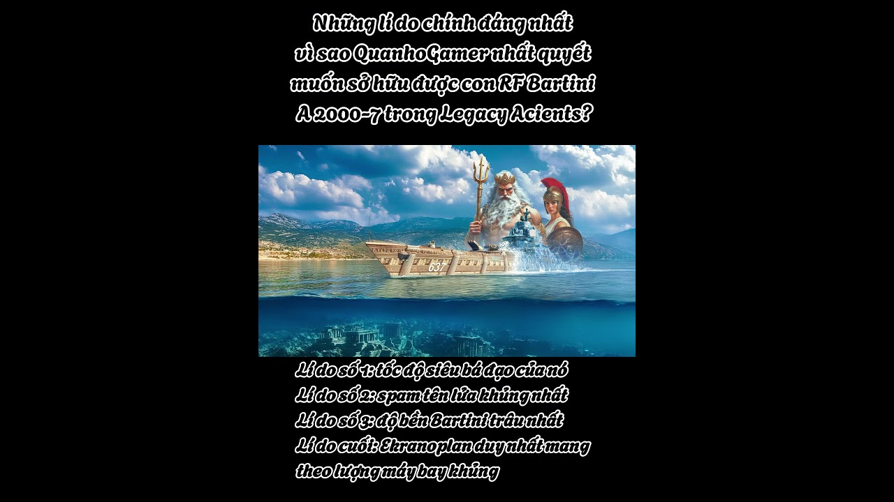 Modern Warships| 4 lí do chính đáng nhất mà QuanhoGamer muốn nhất quyết có được RF Bartini A2000-7.