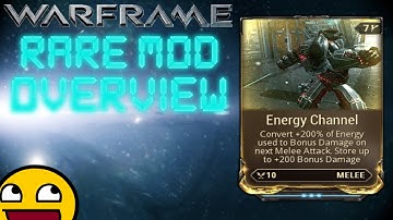 Warframe - Energy Channel (Rare Mod)