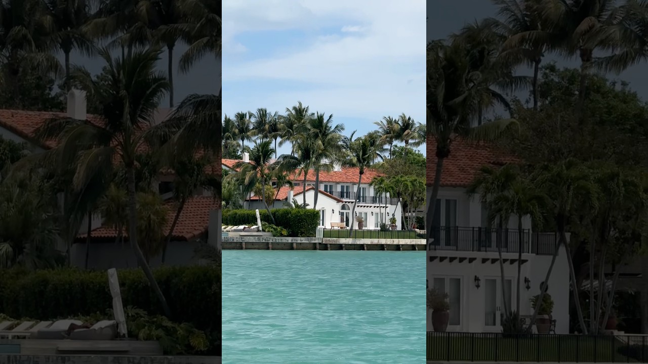Which property do you think is worth the most? 🧐 #miamiluxuryrealestate #waterfront
