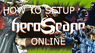 How to Setup heroScape Online