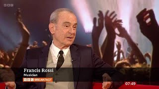 Francis Rossi Of Status Quo Promoting His Tour On BBC Breakfast [23.04.2023]