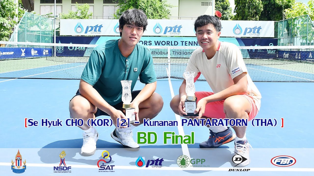 ITF Juniors World Tennis Tour J60 2 BD Final - Kunanan PANTARATORN (THA) - Se Hyuk CHO (KOR) [2]