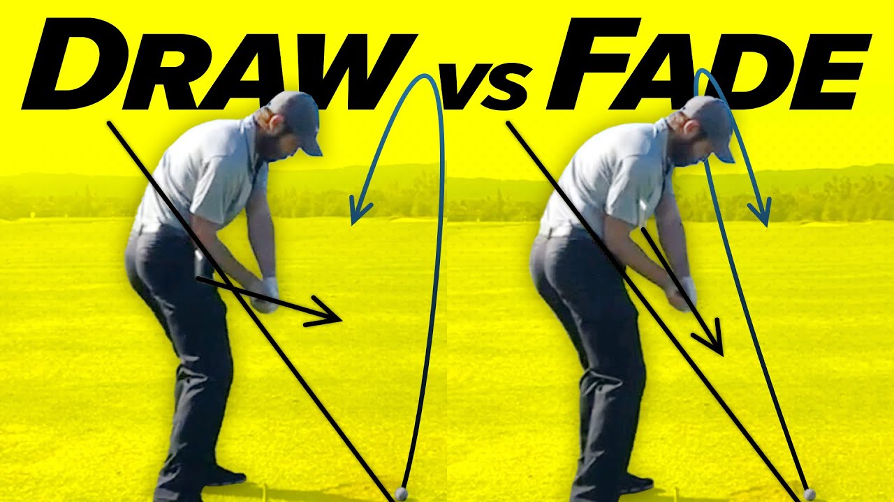 Draw Vs Fade - Perfect Golf Swing Slow Motion - Youtube