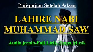 Puji-Pujian Jawa Lahire Nabi (Tanpa Musik)