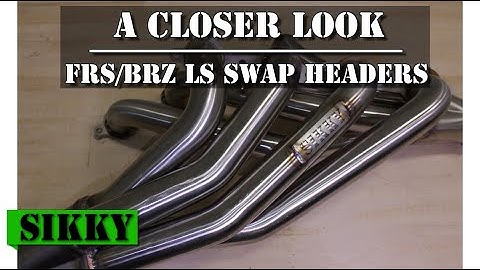 BRZ/FRS/GT86 LS Swap Headers | SIKKY Manufacturing