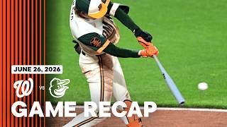 Baltimore Orioles zdolali Washington Nationals 3:1 – Trevor Rogers dominoval na kopci, Blaze Alexander rozhodol dvojbodovým hitom