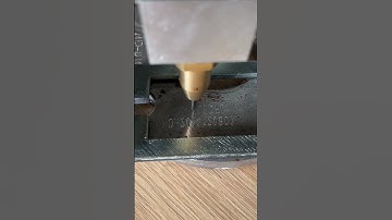 Dot Peen Marking on Flange | Precise & Permanent Industrial Engraving in Action! 🔩✨