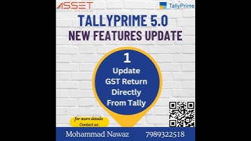 UPDATE TALLY PRIME FOR GSTR1 FILLING FROM RELEASE 5.0 WITHOUT GOING TO GST PORTAL #tallyprime#