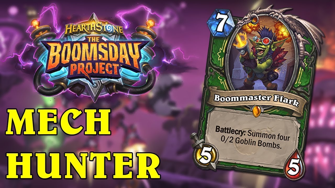 Whirlpool Ultimate Evaluering Hearthstone | Magnetic Bomber (Boomsday Project Mech Hunter Deck) - YouTube