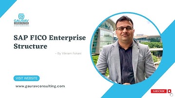 SAP FICO Enterprise-structuur in 5 minuten | door Vikram Fotani