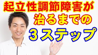 起立性調節障害の治し方　症状を改善するには順番があります。「和歌山の自律神経専門整体　廣井整体院」