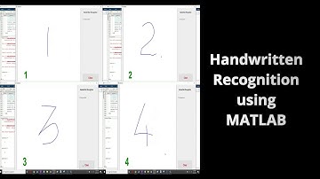 Handwritten Recognizer using Matlab