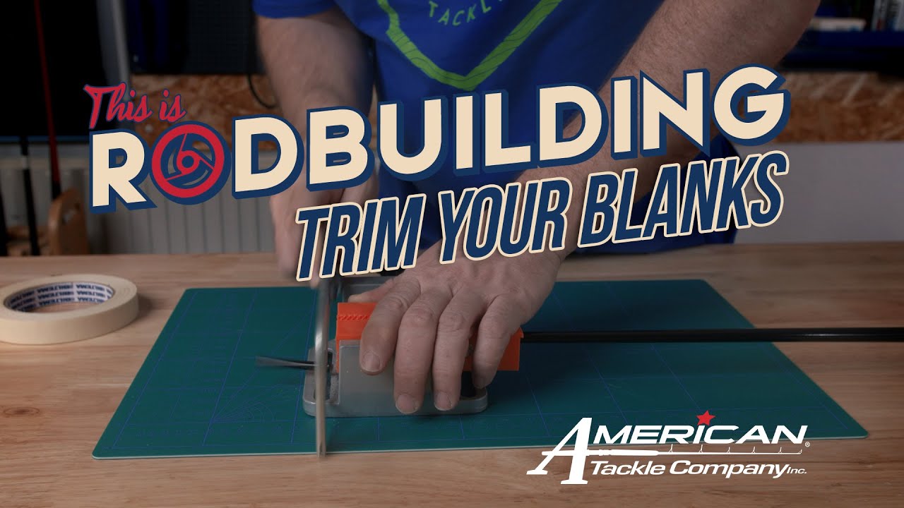 This is RodBuilding Episode #16 Trim your blanks 