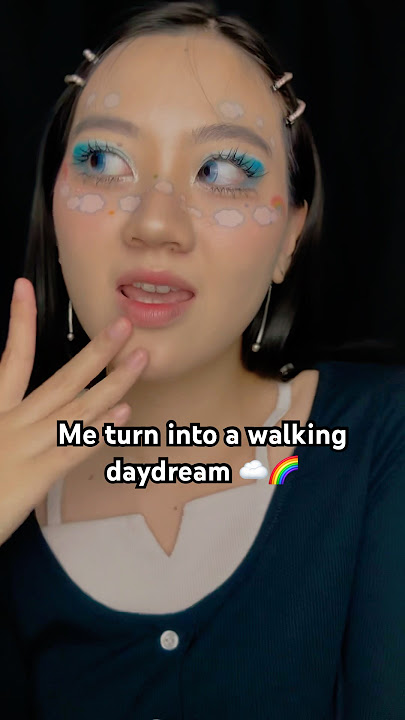watch me turn into a walking daydream ☁️🌈#makeuptransition #makeup #transition #douyin #beauty