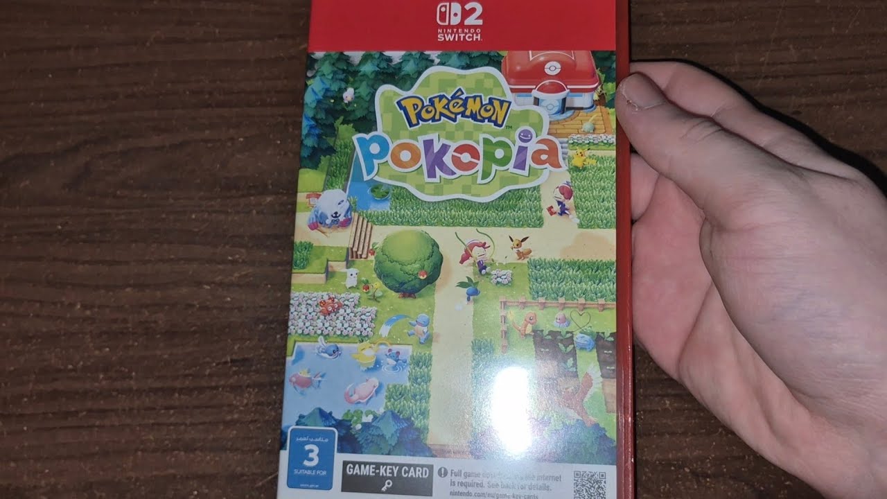 Pokémon Pokopia unboxing