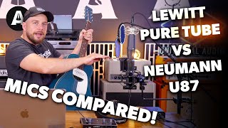 Lewitt Pure Tube vs Neumann U87 | Mics Compared!