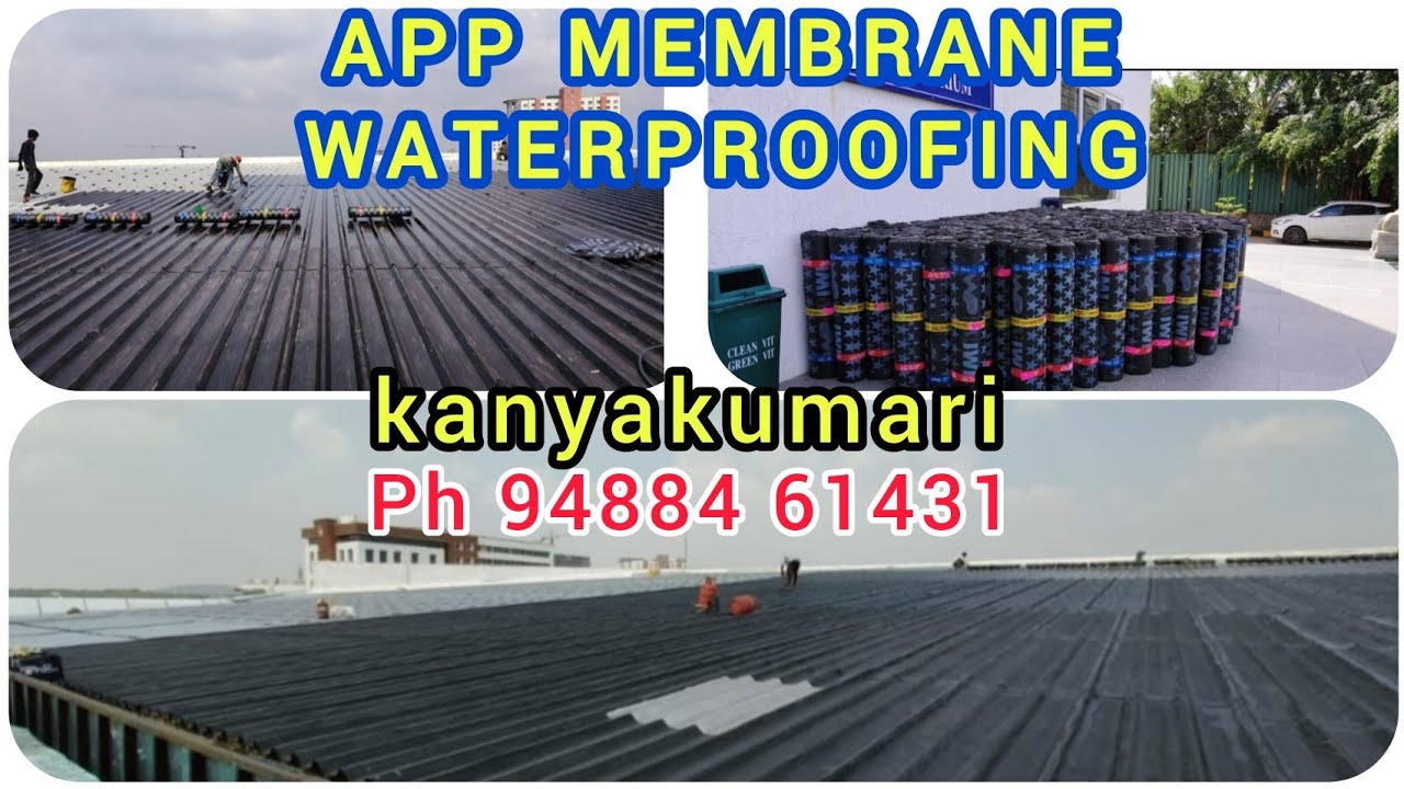 Waterproofing work ph 94884 61431 - YouTube