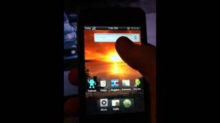 Android 2.3 Gingerbread Theme iPhone/iPod Touch