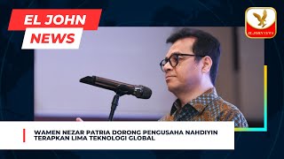 Wamen Nezar Patria Dorong Pengusaha Nahdiyin Terapkan Lima Teknologi Global screenshot 3