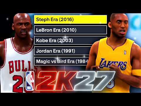 Winning A Game In Every MyCAREER Era on NBA 2K27