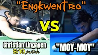 Emmanuel 'MOYMOY' Delgado 🆚 Christian Lingayen 8/10 partida 🎱 10 balls 🎱 Race 18🔥