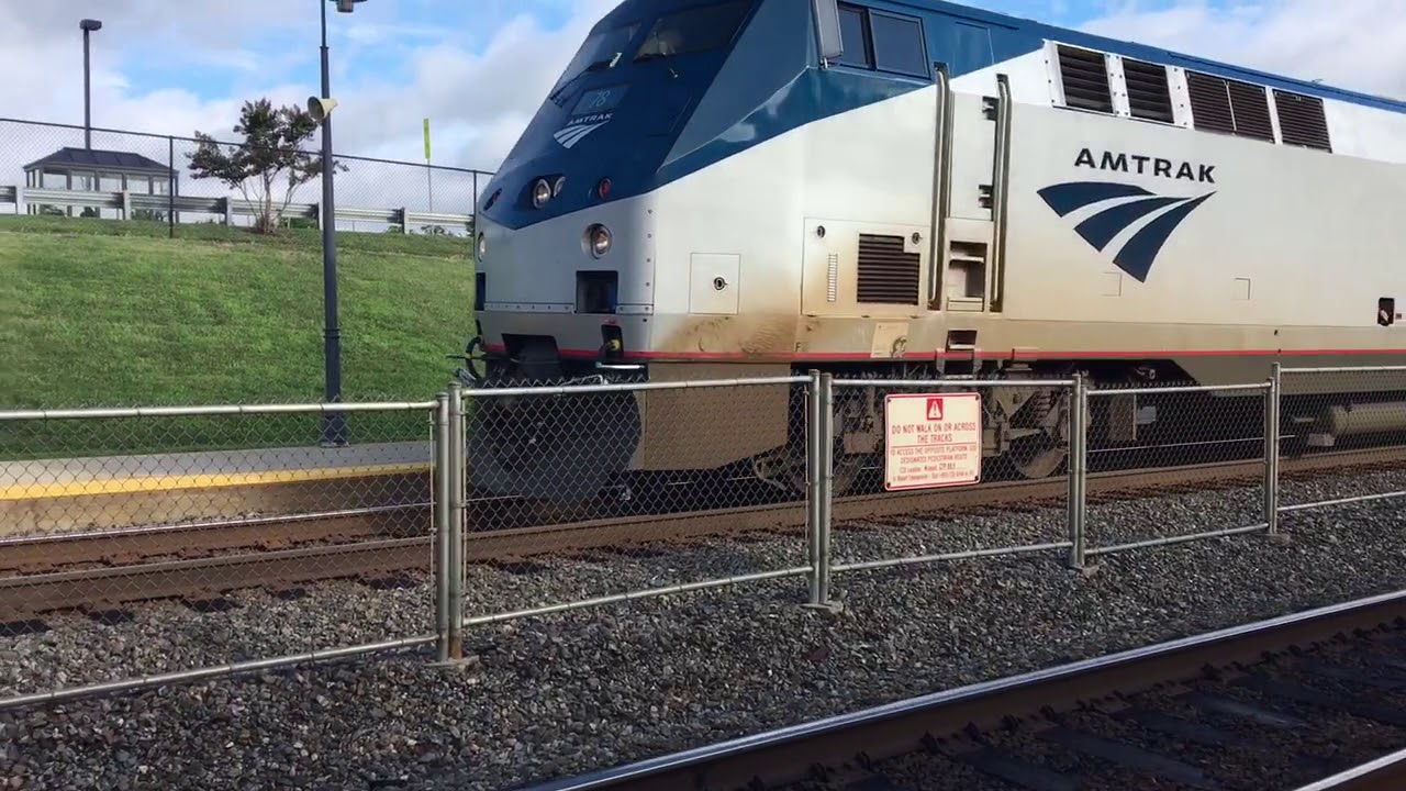 SB Amtrak Palmetto Woodbridge VRE 8/1/18 YouTube