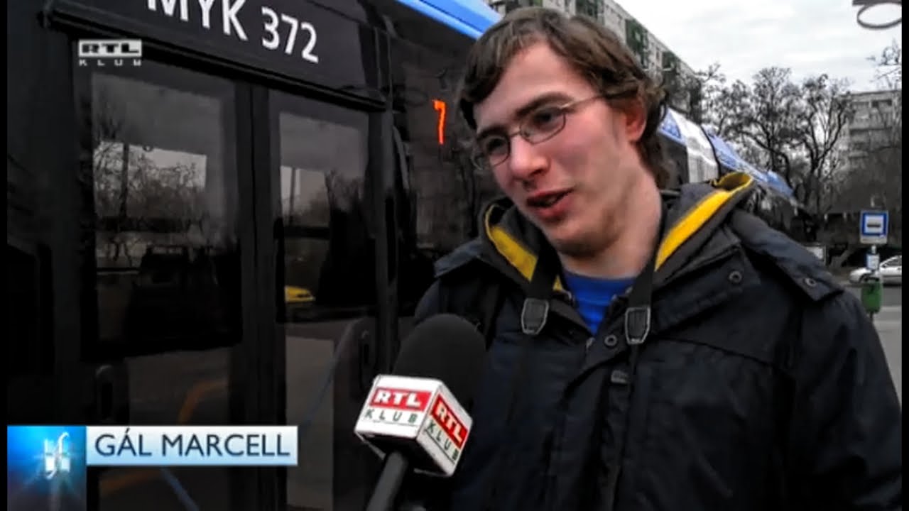 [HQ] Elindult az első budapesti hibrid busz 2015.01.17