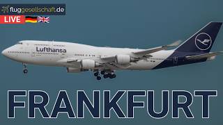 FRA Airport LIVE 🇩🇪 Frankfurt Planespotting | Teil 2 Montag Abend 24.8.2026 mit Thomas