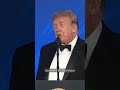 Trump thanks Secret Service at WHCD: "I appreciate it very much"