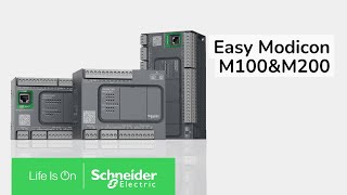 Easy Modicon M100 & M200 - best fit-for-purpose PLC | Schneider Electric