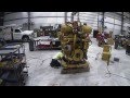 CATERPILLAR D11R Certified Power Train Engine Rebuild Time Lapse Video by Riggs Cat