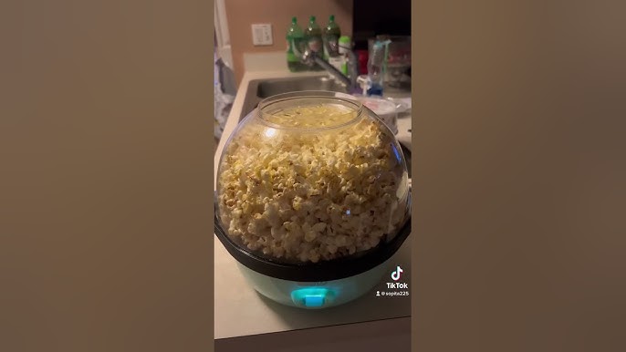 Hot air popcorn maker - LIDL - Silver Crest - POPCORN POPPER - YouTube