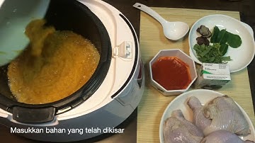 Rendang Ayam Simple