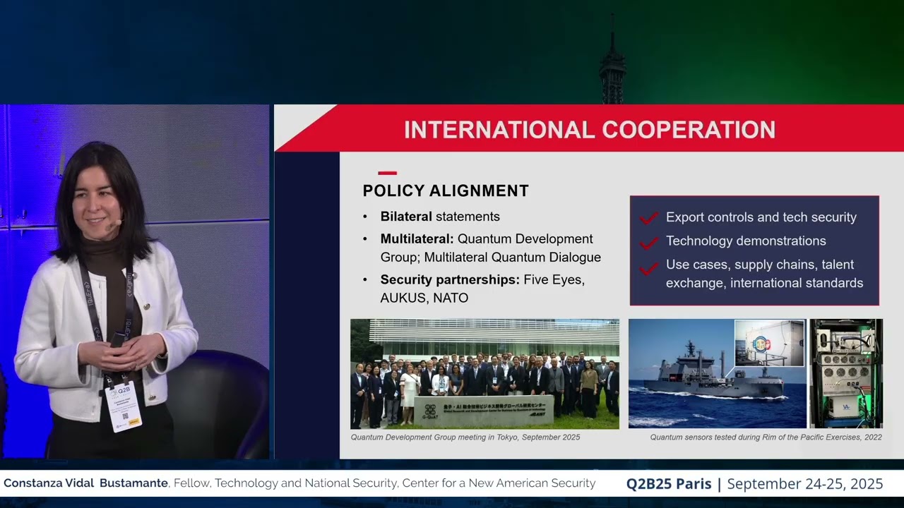 Q2B25 Paris | Constanza Vidal Bustamante, Fellow, Center for a New American Security
