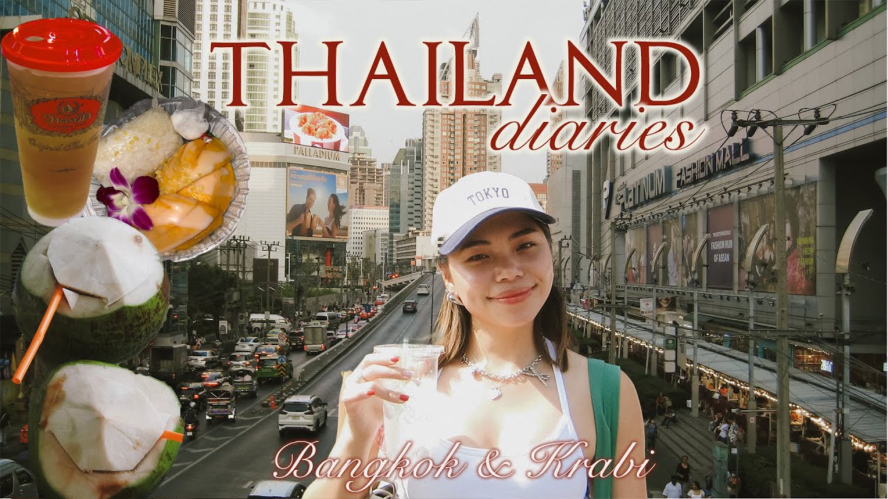 January in Bangkok & Krabi ประเทศไทย─ shopping at markets, cafe hopping, Thai food, Island life 2025