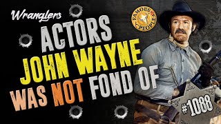 Actors John Wayne was Not Fond of Profile