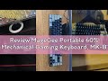 Review MageGee Portable 60% Mechanical Gaming Keyboard, MK-Box LED Backlit Compact 68 Keys Mini Wire