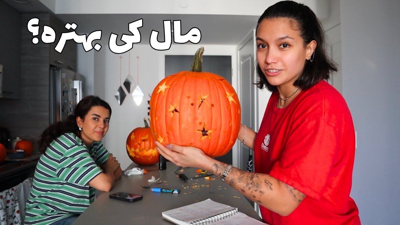 Вырезаем тыквы на Хэллоуин 🎃 Тыквенный челлендж на Хэллоуин