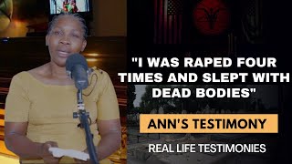 LIFE IS SPIRITUAL PRESENTS: ANN'S TESTIMONY  'I WAS RAPED FOUR TIMES AND SELPT WITH DEAD BODIES'