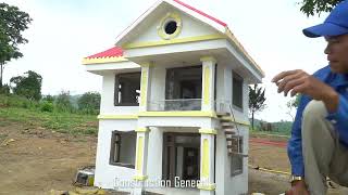 Design A beautiful Two-Storey Small House.