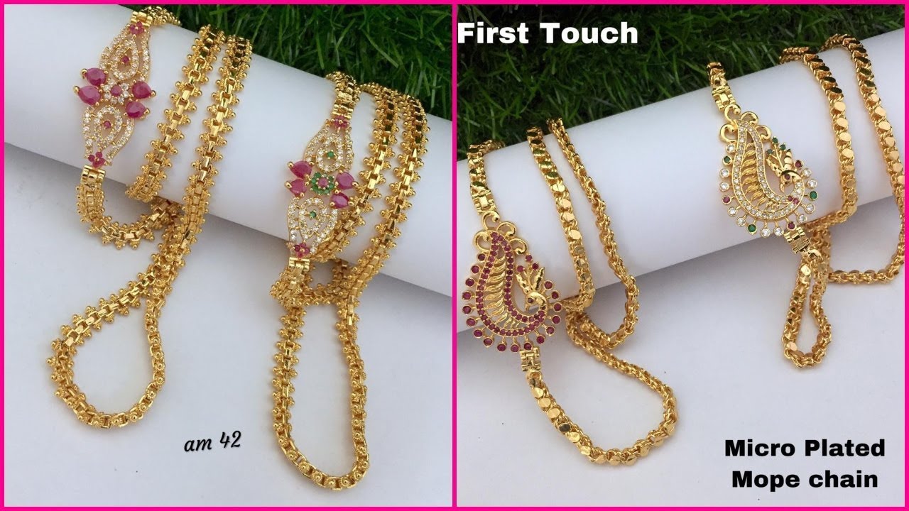 Thali Chain One Gram Gold Online, 60 