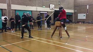 Infantry (bayonet) vs Cavalry (sabre) Sparring