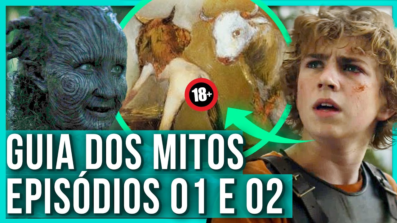 FATOS e MITOS de PERCY JACKSON: PERSEU, o MINOTAURO e o ROUBO DO RAIO-MESTRE DE ZEUS  | Eps 01 e 02