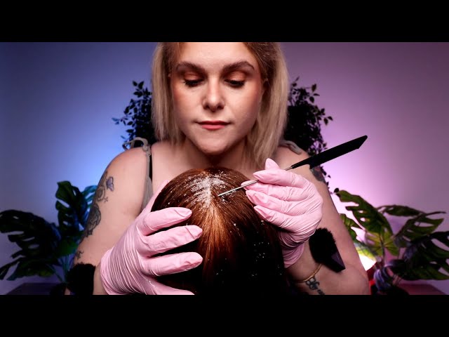 Satisfying ASMR Dandruff Removal, Scalp Check & Treatment class=