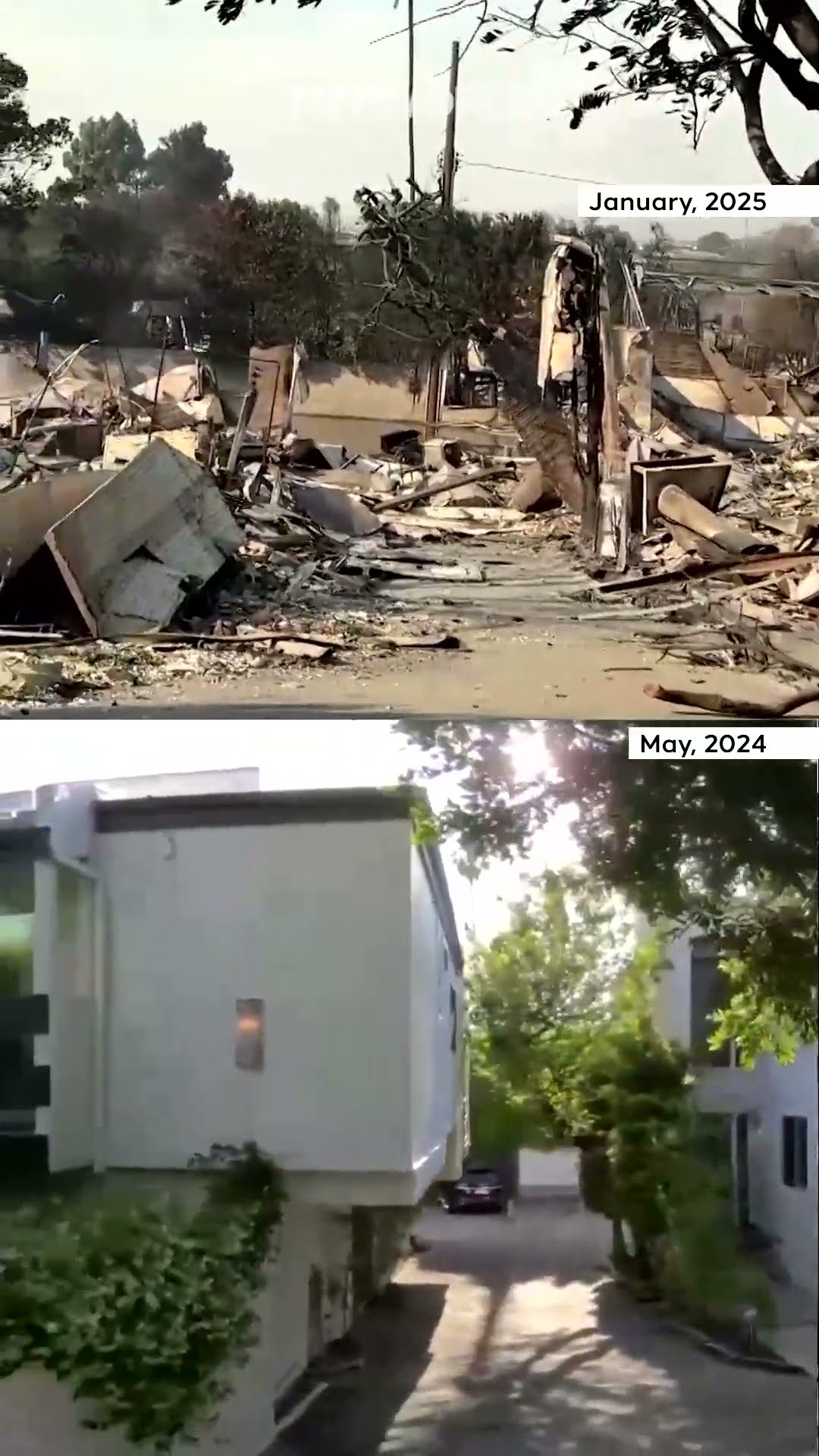 Walking tour of LA reveals mass destruction left by wildfires