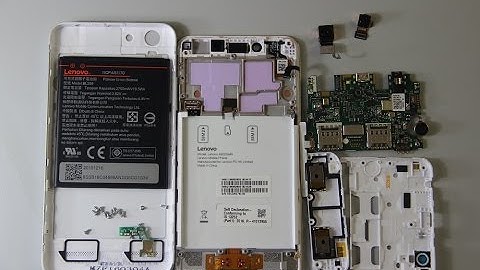 Disassembly of Lenovo Vibe K5 ( A6020A46 ) Plus