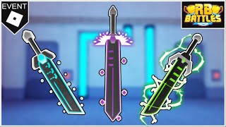 [EVENT] How to get ALL 3 RB BATTLES SWORDS! (DJ'S, SABRINA'S, AND RUSSO'S SWORDS) [ROBLOX]