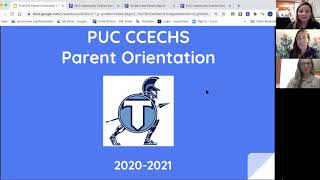 CCECHS Virtual Parent Orientation 20-21